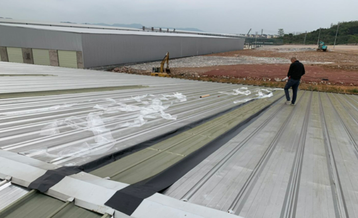 远安厂房屋面防水维修案例